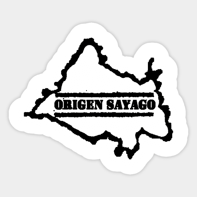 Origen Sayago Sticker by vlone.es